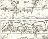 An illustration from Oud-Nederlandsche steden in haar ontstaan, groei en ontwikkeling (1909)