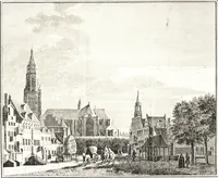 An illustration from Oud-Nederlandsche steden in haar ontstaan, groei en ontwikkeling (1909)