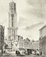 An illustration from Oud-Nederlandsche steden in haar ontstaan, groei en ontwikkeling (1909)