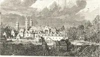 An illustration from Oud-Nederlandsche steden in haar ontstaan, groei en ontwikkeling (1909)