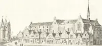 An illustration from Oud-Nederlandsche steden in haar ontstaan, groei en ontwikkeling (1909)