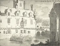 An illustration from Oud-Nederlandsche steden in haar ontstaan, groei en ontwikkeling (1909)