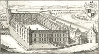 An illustration from Oud-Nederlandsche steden in haar ontstaan, groei en ontwikkeling (1909)