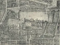 An illustration from Oud-Nederlandsche steden in haar ontstaan, groei en ontwikkeling (1909)