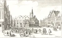 An illustration from Oud-Nederlandsche steden in haar ontstaan, groei en ontwikkeling (1909)