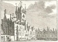 An illustration from Oud-Nederlandsche steden in haar ontstaan, groei en ontwikkeling (1909)