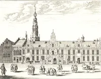 An illustration from Oud-Nederlandsche steden in haar ontstaan, groei en ontwikkeling (1909)