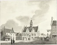 An illustration from Oud-Nederlandsche steden in haar ontstaan, groei en ontwikkeling (1909)