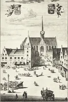 An illustration from Oud-Nederlandsche steden in haar ontstaan, groei en ontwikkeling (1909)