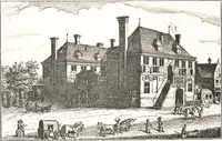 An illustration from Oud-Nederlandsche steden in haar ontstaan, groei en ontwikkeling (1909)