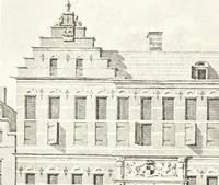An illustration from Oud-Nederlandsche steden in haar ontstaan, groei en ontwikkeling (1909)