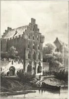 An illustration from Oud-Nederlandsche steden in haar ontstaan, groei en ontwikkeling (1909)
