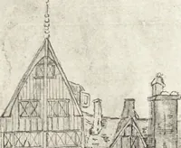 An illustration from Oud-Nederlandsche steden in haar ontstaan, groei en ontwikkeling (1909)