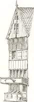 Picture 295 of 351 from Oud-Nederlandsche steden in haar ontstaan, groei en ontwikkeling (1909), leaf 490
