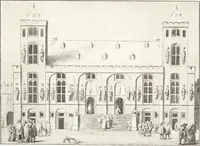 An illustration from Oud-Nederlandsche steden in haar ontstaan, groei en ontwikkeling (1909)