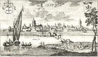 An illustration from Oud-Nederlandsche steden in haar ontstaan, groei en ontwikkeling (1909)