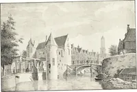 An illustration from Oud-Nederlandsche steden in haar ontstaan, groei en ontwikkeling (1909)