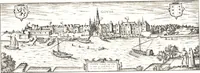 An illustration from Oud-Nederlandsche steden in haar ontstaan, groei en ontwikkeling (1909)