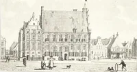 An illustration from Oud-Nederlandsche steden in haar ontstaan, groei en ontwikkeling (1909)