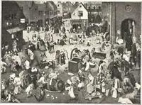 Picture 101 of 209 from Oud-Nederlandsche steden in haar ontstaan, groei en ontwikkeling (1909), leaf 265