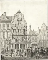 An illustration from Oud-Nederlandsche steden in haar ontstaan, groei en ontwikkeling (1909)