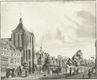 An illustration from Oud-Nederlandsche steden in haar ontstaan, groei en ontwikkeling (1909)