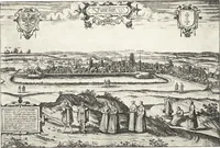 An illustration from Oud-Nederlandsche steden in haar ontstaan, groei en ontwikkeling (1909)