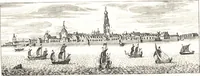 An illustration from Oud-Nederlandsche steden in haar ontstaan, groei en ontwikkeling (1909)