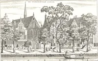 An illustration from Oud-Nederlandsche steden in haar ontstaan, groei en ontwikkeling (1909)