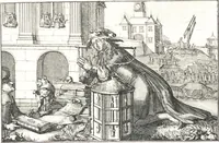 An illustration from Oud-Nederlandsche steden in haar ontstaan, groei en ontwikkeling (1909)
