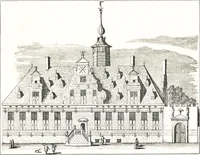 An illustration from Oud-Nederlandsche steden in haar ontstaan, groei en ontwikkeling (1909)