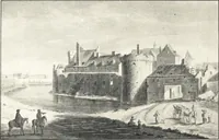 An illustration from Oud-Nederlandsche steden in haar ontstaan, groei en ontwikkeling (1909)