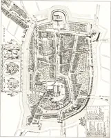 An illustration from Oud-Nederlandsche steden in haar ontstaan, groei en ontwikkeling (1909)