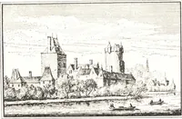 An illustration from Oud-Nederlandsche steden in haar ontstaan, groei en ontwikkeling (1909)