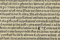 An illustration from Panormitani Prima[-Secunda] svper primo Decretalivm : Nicolai de Tvdeschis ... Commentariorũ prima[-secunda] in primum lib. Decretalium : unà cum summarijs & adnotationibus complurium doctissimorum iureconsultorum : ea fide excusa, ut nihil hactenus euulgatorum desiderari possit (1546)