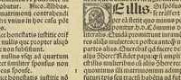 An illustration from Panormitanvs super tertio[-V.] Decretalium : Nicolai de Tvdeschis ... Commentaria in tertium Decretalium librum[-V. Decretalium libros] : unà cum summarijs & adnotationibus complurium doctissimorum iureconsultorum : ea nunc denuo fide excusa, ut mendae, si quae prius irrepserant, iam ferè nullae sint (1546)