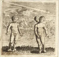 An illustration from Parnassvs cum imaginibus mvsarvm deorumq[ue] praesidum Hippocrenes : omnia depicta sunt, & distichis latinis illustrata (1601)