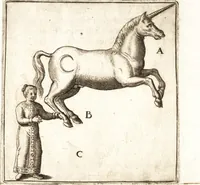 An illustration from Parnassvs cum imaginibus mvsarvm deorumq[ue] praesidum Hippocrenes : omnia depicta sunt, & distichis latinis illustrata (1601)
