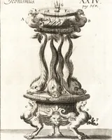 An illustration from P. Gasparis Schotti, Regiscuriani e Societate Jesu ... Technica curiosa, sive, Mirabilia artis, libris XII comprehensa .. (1664)