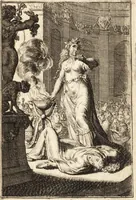 An illustration from Pictura loquens; sive Heroicarum tabularum Hadriani Schoonebeeck enarratio et explicatio (1695)