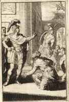 An illustration from Pictura loquens; sive Heroicarum tabularum Hadriani Schoonebeeck enarratio et explicatio (1695)