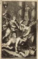 An illustration from Pictura loquens; sive Heroicarum tabularum Hadriani Schoonebeeck enarratio et explicatio (1695)