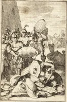 An illustration from Pictura loquens; sive Heroicarum tabularum Hadriani Schoonebeeck enarratio et explicatio (1695)