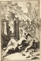 An illustration from Pictura loquens; sive Heroicarum tabularum Hadriani Schoonebeeck enarratio et explicatio (1695)