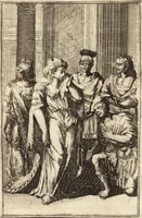 An illustration from Pictura loquens; sive Heroicarum tabularum Hadriani Schoonebeeck enarratio et explicatio (1695)