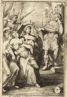 An illustration from Pictura loquens; sive Heroicarum tabularum Hadriani Schoonebeeck enarratio et explicatio (1695)