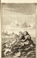 An illustration from Pictura loquens; sive Heroicarum tabularum Hadriani Schoonebeeck enarratio et explicatio (1695)