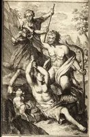 An illustration from Pictura loquens; sive Heroicarum tabularum Hadriani Schoonebeeck enarratio et explicatio (1695)