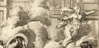 An illustration from Pictura loquens; sive Heroicarum tabularum Hadriani Schoonebeeck enarratio et explicatio (1695)
