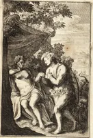 An illustration from Pictura loquens; sive Heroicarum tabularum Hadriani Schoonebeeck enarratio et explicatio (1695)
